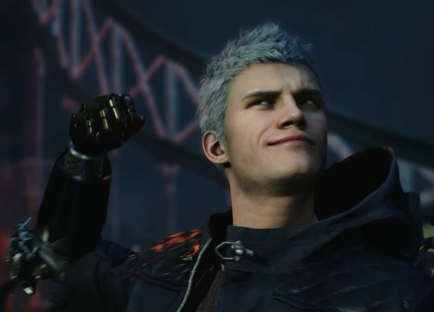 Вот вам и интрига! Слитый ролик Devil May Cry 5 раскрыл внешность загадочного третьего героя - изображение обложка