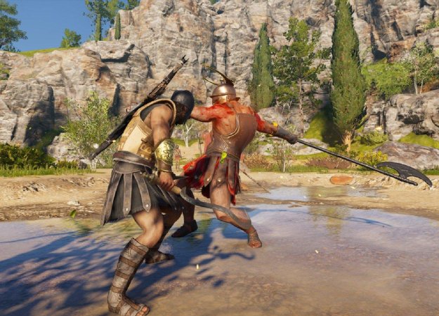 Гифка дня: трудности паркура в Assassinʼs Creed Odyssey