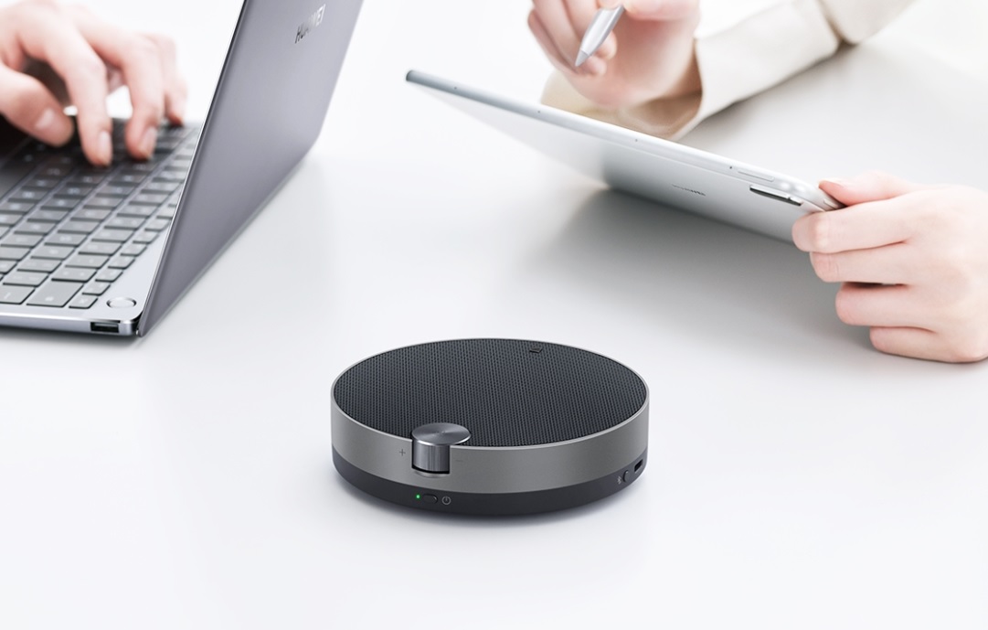 Дизайн новой Bluetooth-колонки Huawei FreeGo вдохновлен виниловым проигрывателем - изображение обложка