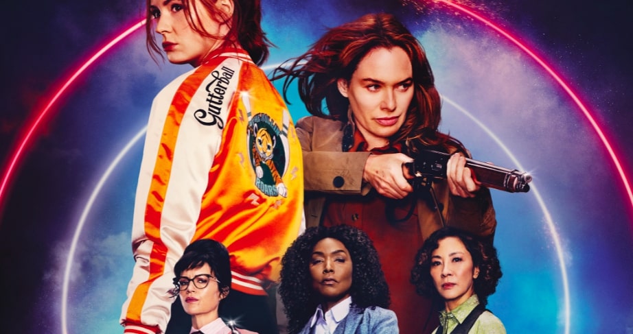 Карен Гиллан в неоне: появился постер боевика «Пороховой коктейль» про наемниц - изображение обложка