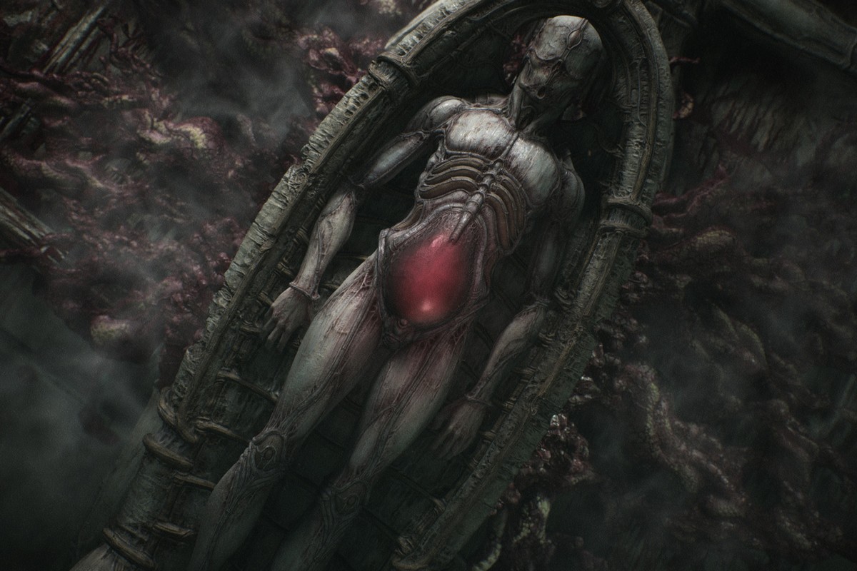 Обложка: скриншот Scorn