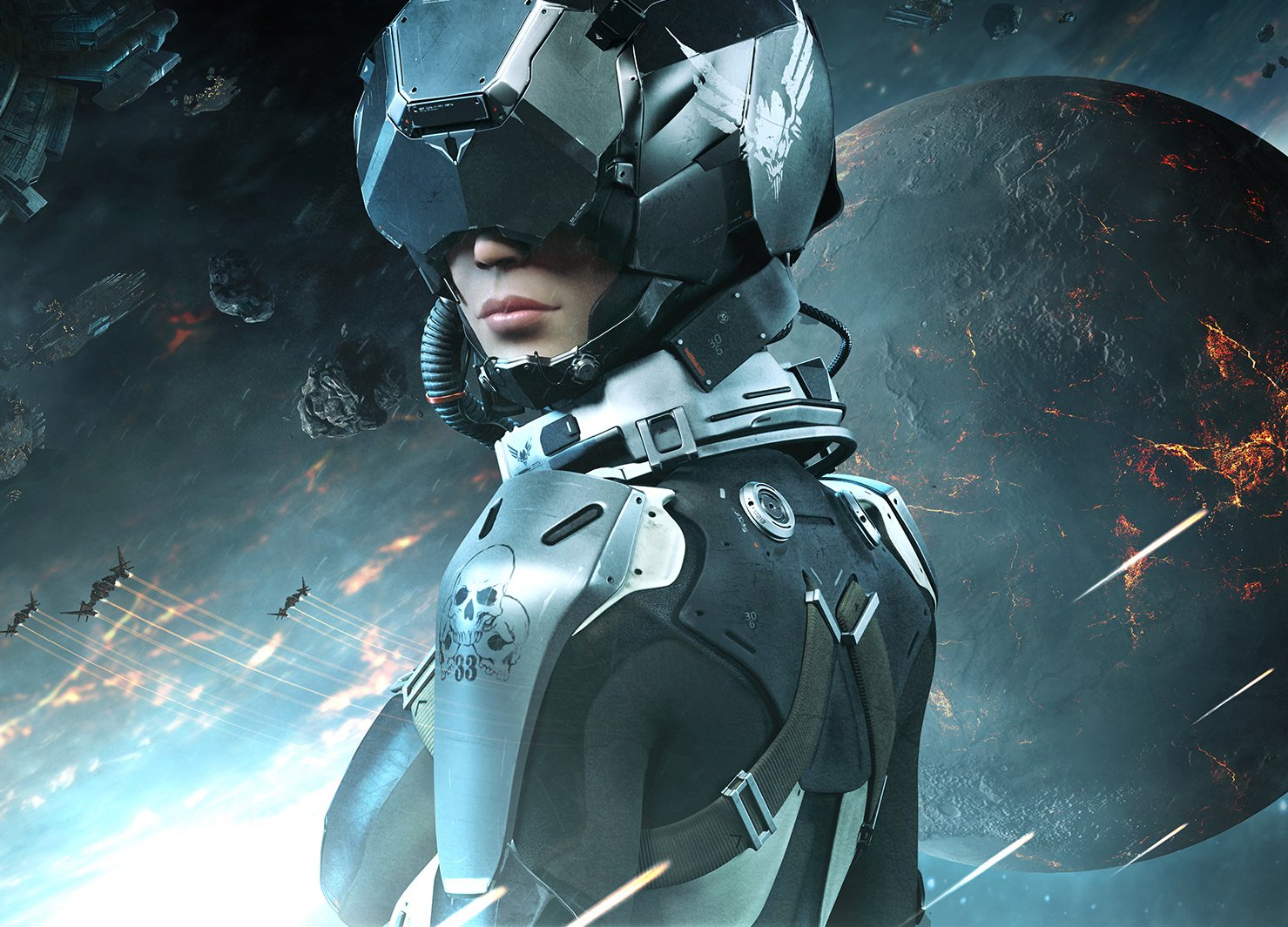 EVE: Valkyrie будет бесплатно прилагаться к Oculus Rift - изображение обложка