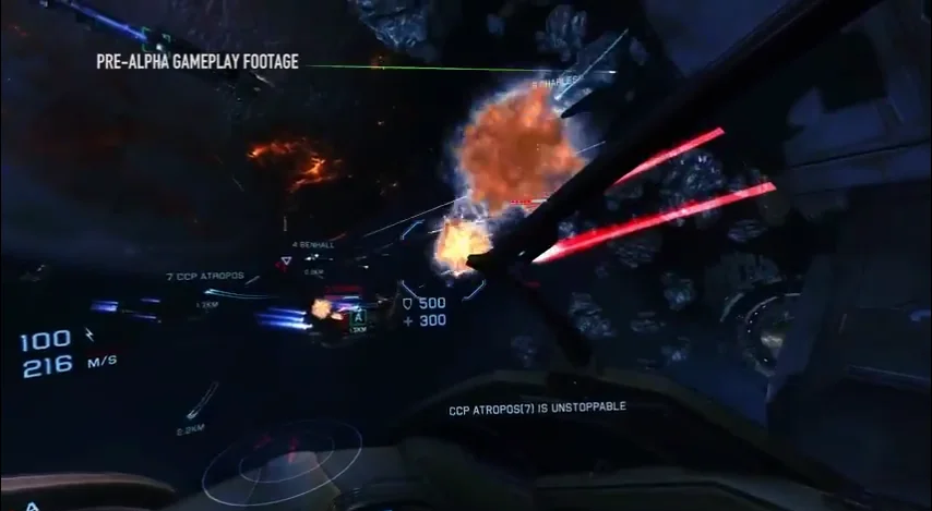 Орбитальный бой разгорелся в трейлере ранней версии Eve: Valkyrie
 - изображение обложка
