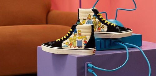 Симпсоны на ногах: герои популярного мультсериала появятся на кедах Vans - изображение обложка
