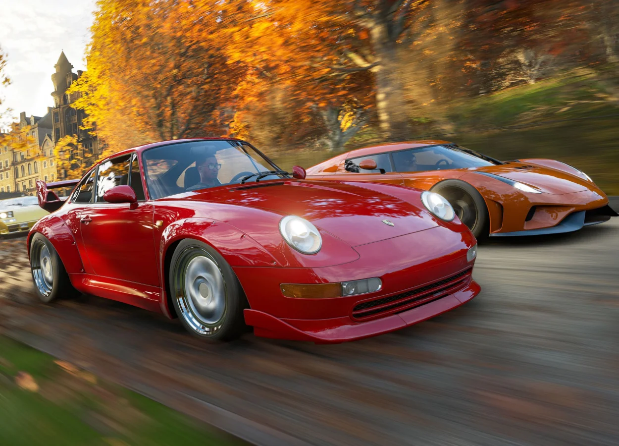 Суть. Forza Horizon 4 — лучшая аркадная гонка на сегодня. Опять - изображение обложка