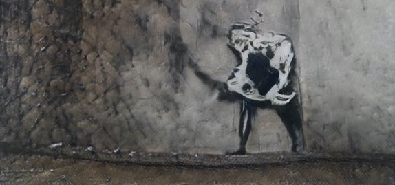 Разработчик придумал бота GANksy. Он должен был рисовать граффити в стиле Бэнкси - изображение обложка