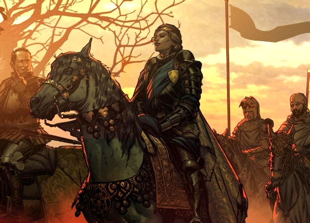 Карточные бои и сюжетные сцены в геймплейном трейлере RPG «Кровная вражда. Ведьмак. Истории» - изображение обложка