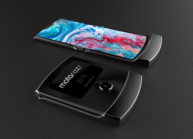 Moto RAZR 2019: новый концепт показывает главные особенности складной легенды - изображение обложка