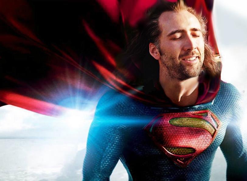 Николасу Кейджу предлагали сыграть Супермена в кроссовере «Кризис на Бесконечных Землях» - изображение обложка