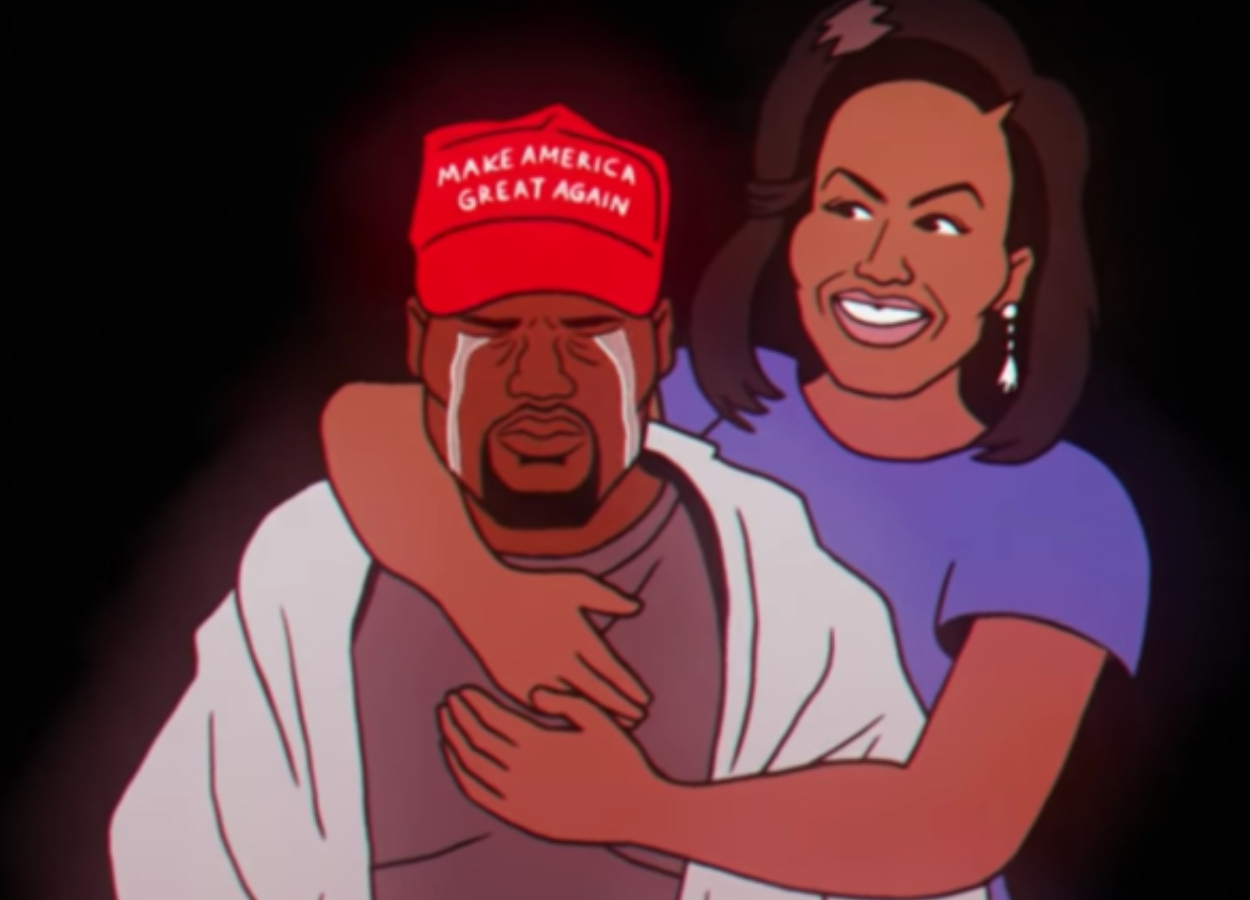 Уилл Смит, Дрейк, Рианна и другие звезды в новом анимационном клипе Чайлдиша Гамбино. Всех узнаете? - изображение обложка