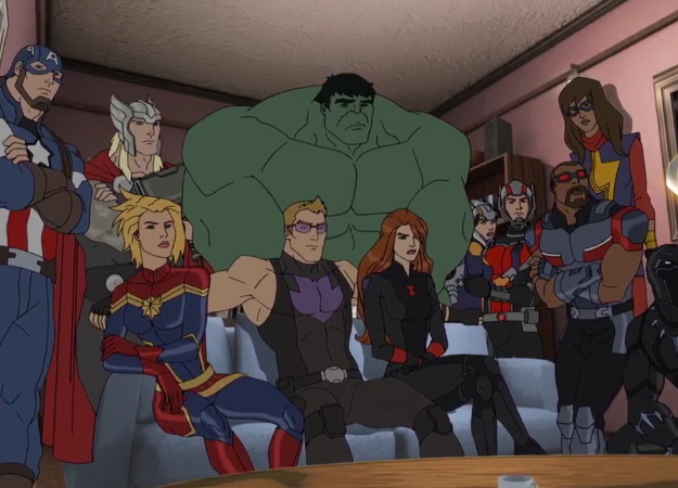 Все знают киновселенную Marvel. Но как там дела с анимацией?