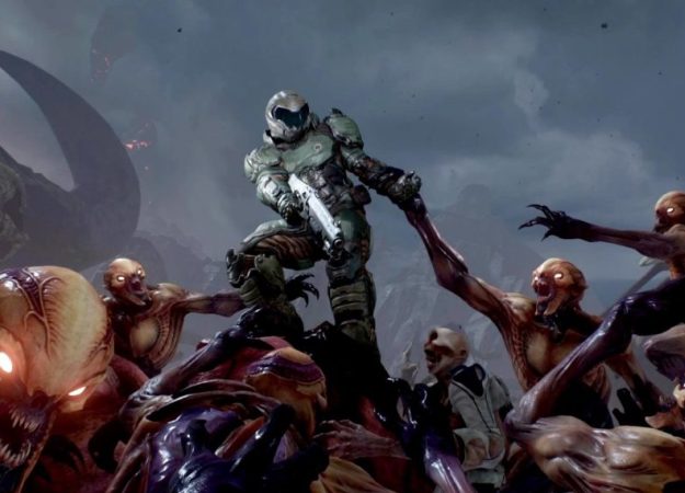 Демоны, бегите! Первый геймплей Doom Eternal полон жестокости и брутальности - изображение обложка