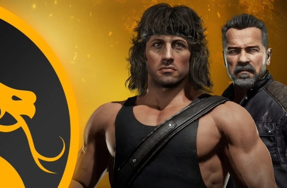 Битву Рэмбо и Терминатора показали в трейлерах Mortal Kombat 11 - изображение обложка
