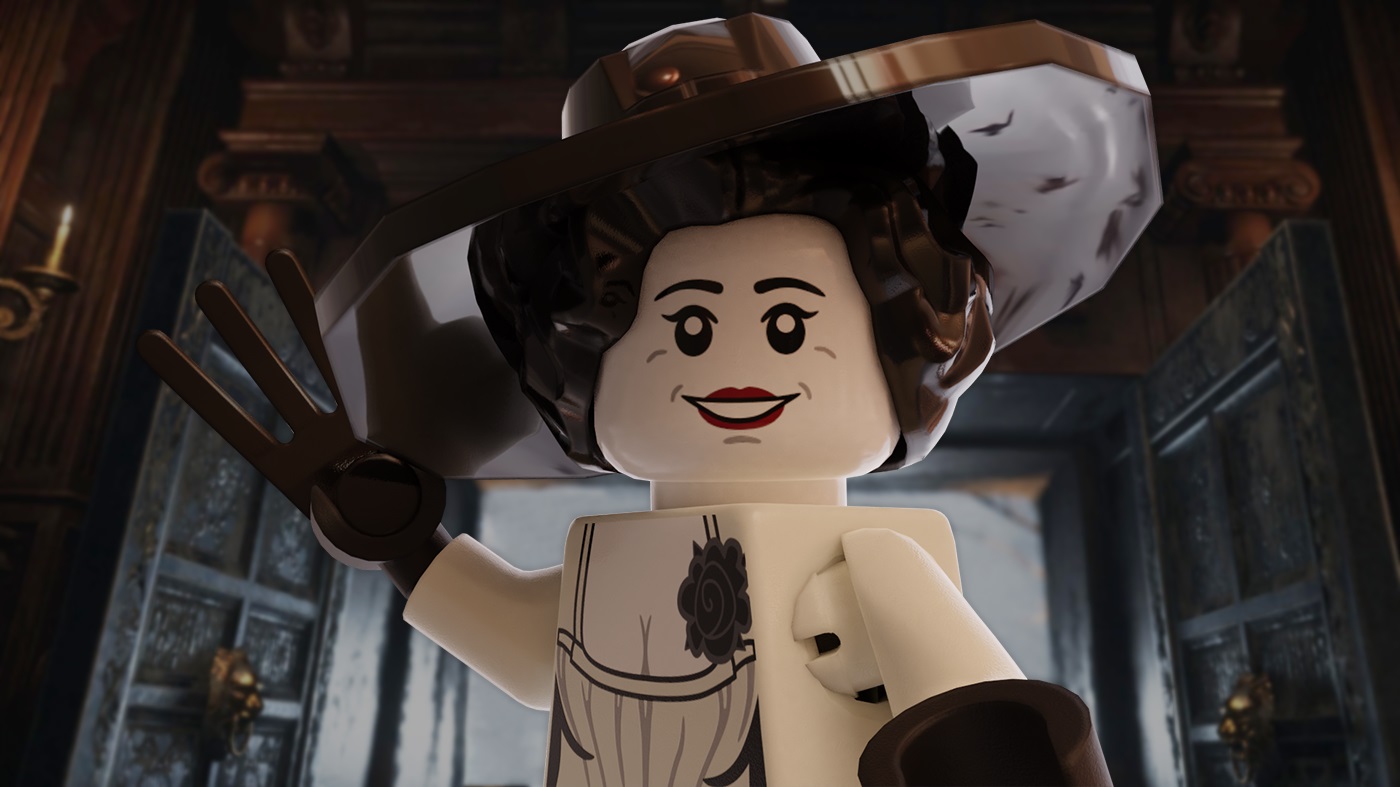 Resident Evil: художник показал вампиршу Леди Димитреску в виде LEGO - изображение обложка
