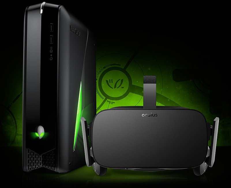Alienware предлагает комплект «игровой PC и Oculus Rift» за $1600 - изображение обложка