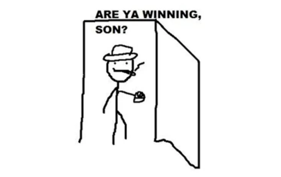 Мем «Ну что, сынок, выигрываешь?» получил вторую жизнь - изображение обложка