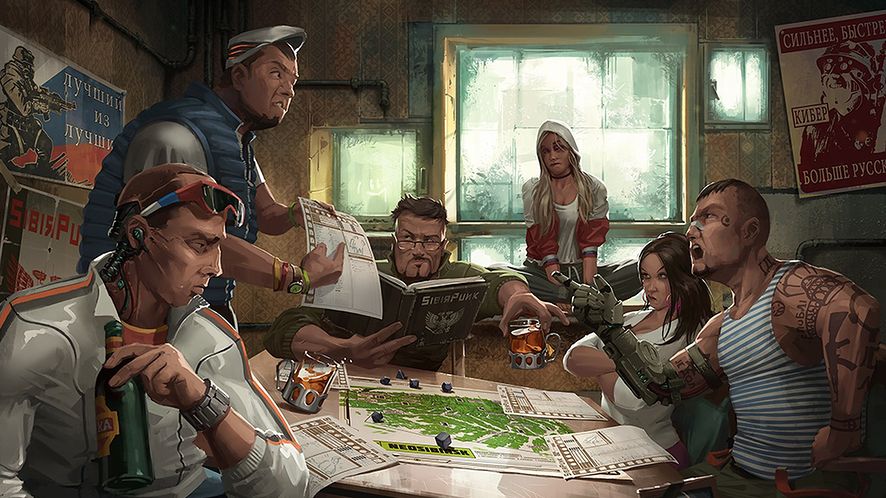 Польская студия работает над игрой SybirPunk по мотивам книг Михала Голковского - изображение обложка