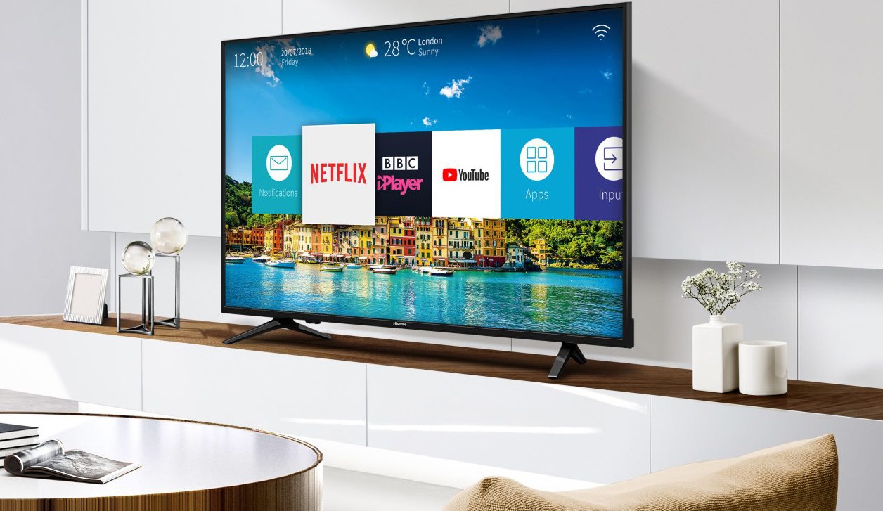 Hisense представила линейку бюджетных «умных» телевизоров с диагоналями от 32 до 55 дюймов - изображение обложка