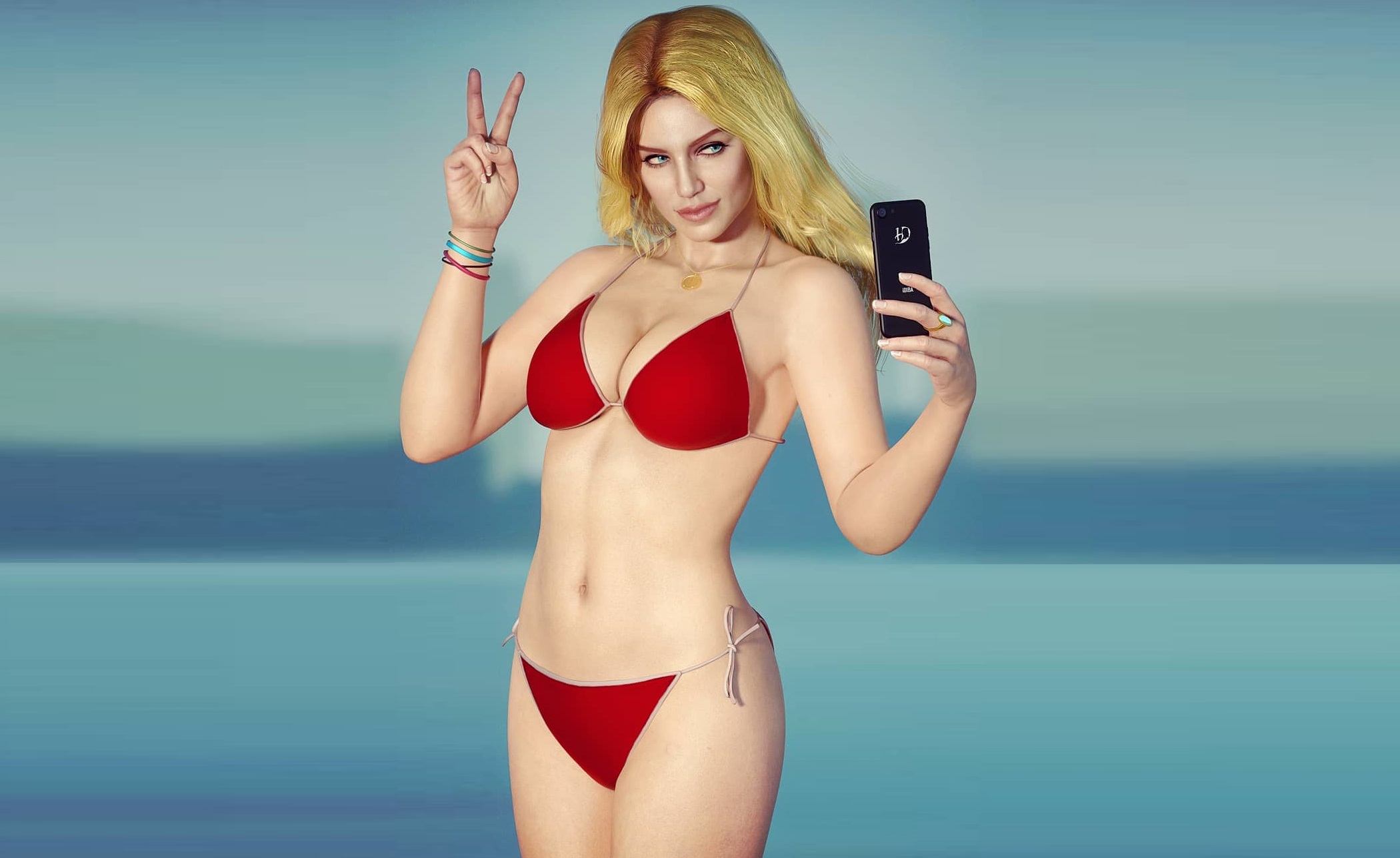 Художник показал, как девушка c обложки GTA 5 выглядела бы в реальной жизни  | Канобу