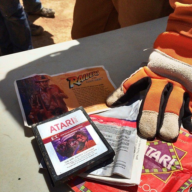 Раскопки в Нью-Мексико подтвердили захоронения картриджей с E.T. - изображение обложка