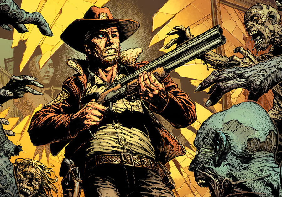 Серию комиксов «Ходячие мертвецы» переиздадут в цвете - изображение обложка