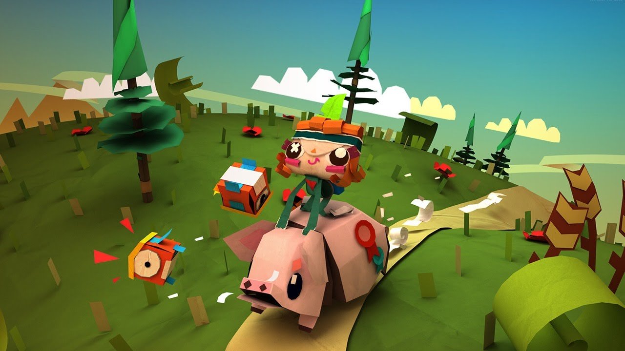 Рецензия на Tearaway Unfolded