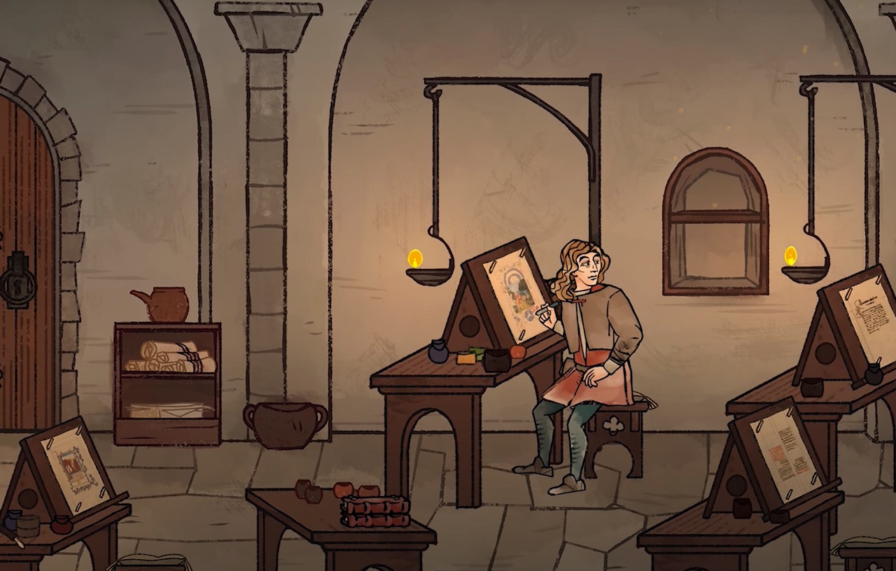 Обложка: кадр из Pentiment