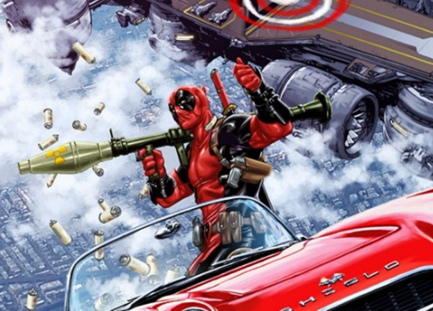 Самым безумным супергероем-гибридом мог стать неумолкающий Дэдпул, но Marvel отказалась от этой идеи - изображение обложка
