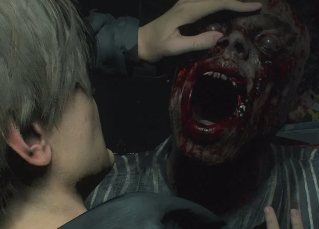 Гифка дня: милое приветствие (или прощание?) от зомби в Resident Evil 2 - изображение обложка