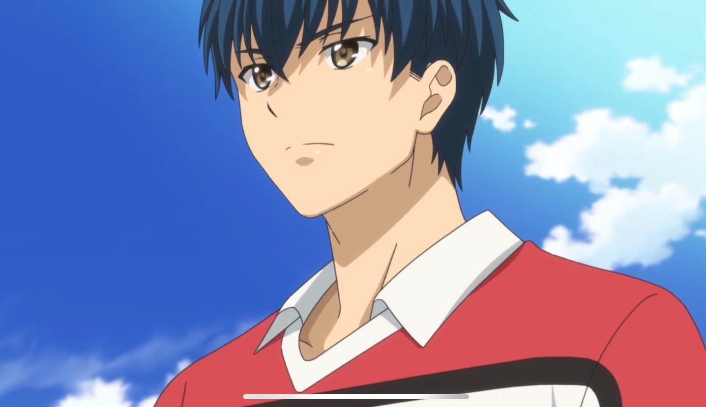 Обложка: кадр из аниме Shoot! Goal to the Future