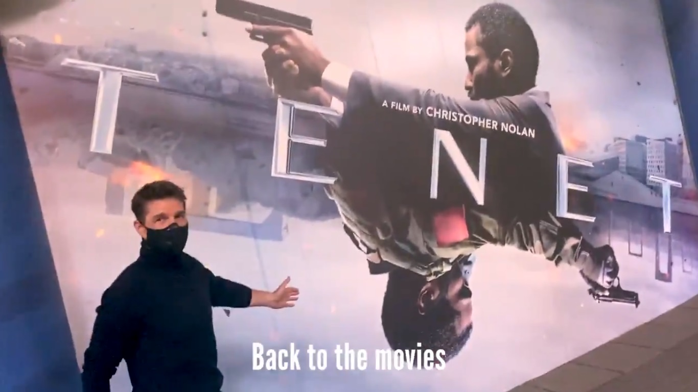 Том Круз показал, как ходил на «Довод». Так он решил поддержать кинотеатры - изображение обложка