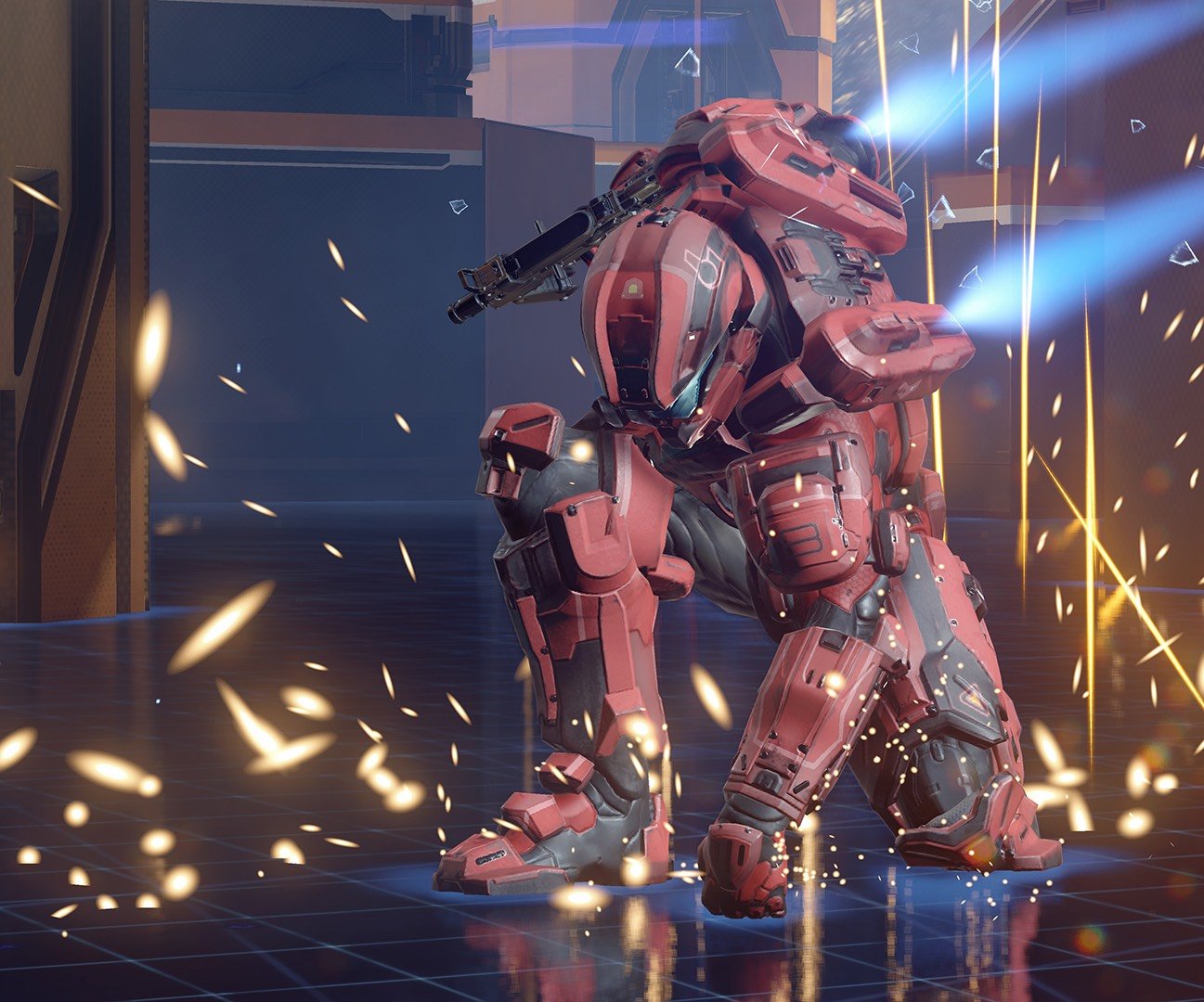 В трейлере бета-версии Halo 5 спартанцы соревнуются в стрельбе - изображение обложка