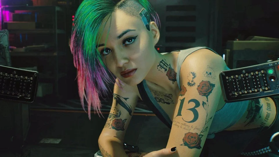 Некоторые из интимных сцен Cyberpunk 2077 попали на Pornhub - изображение обложка