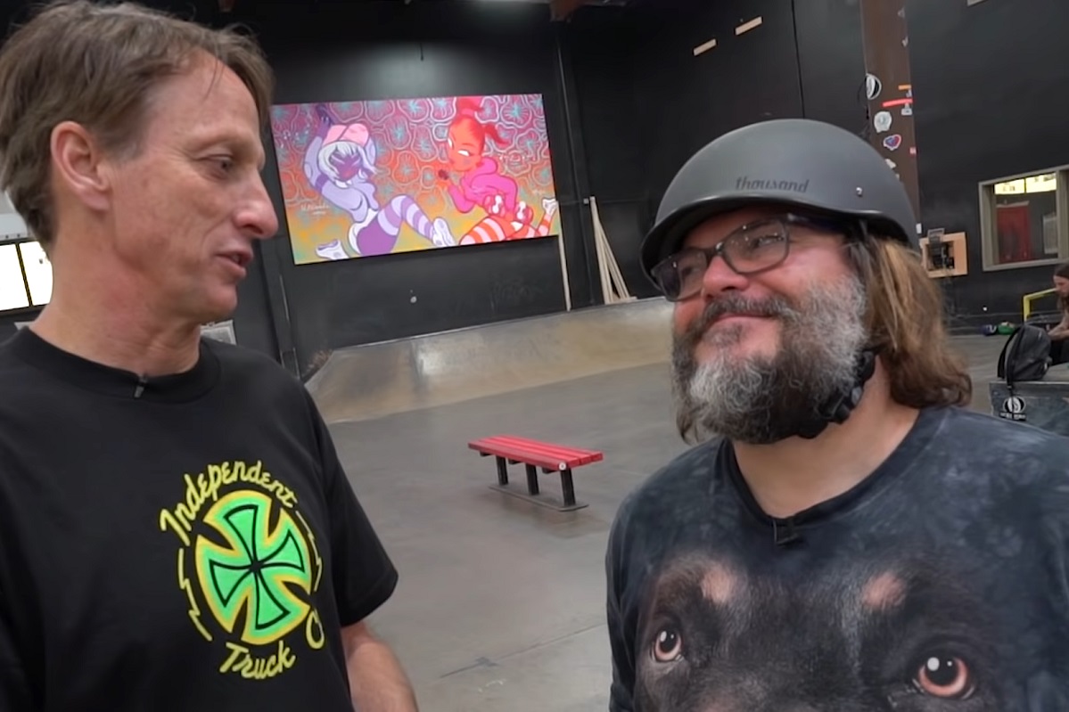 Джек Блэк сыграл с Тони Хоуком в ремастер Tony Hawkʼs Pro Skater - изображение обложка