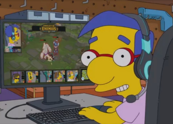 Герои «Симпсонов» окунулись в киберспорт. Получилось достаточно правдоподобно - изображение обложка