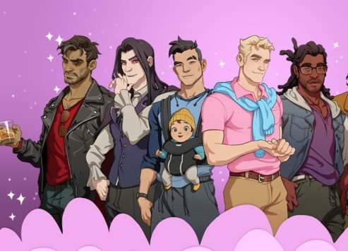 Самый неожиданный Steam-хит лета – дейтсим про папочек-геев - изображение обложка