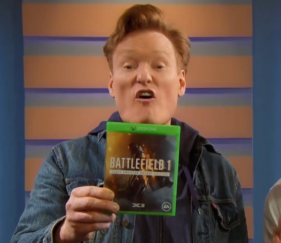 Конан ОʼБрайен в восторге от Battlefield 1 - изображение обложка