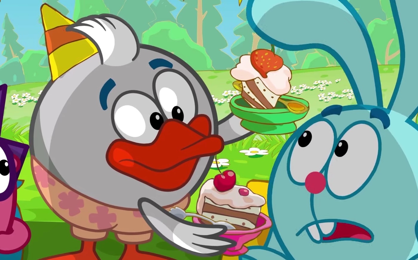 Гость из космоса Гусений станет новым персонажем «Смешариков» - изображение обложка