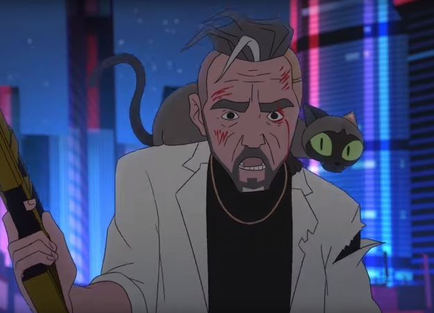 Илья Найшуллер снял для «Ленинграда» анимационный клип в стиле киберпанк - изображение обложка