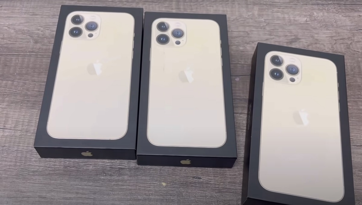 Опубликовано видео с распаковкой iPhone 13 Pro Max