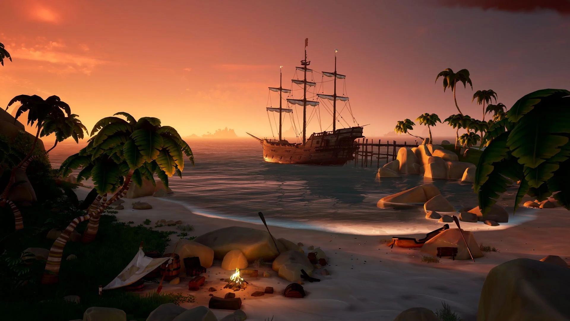 В работе. Живые впечатления от Sea of Thieves