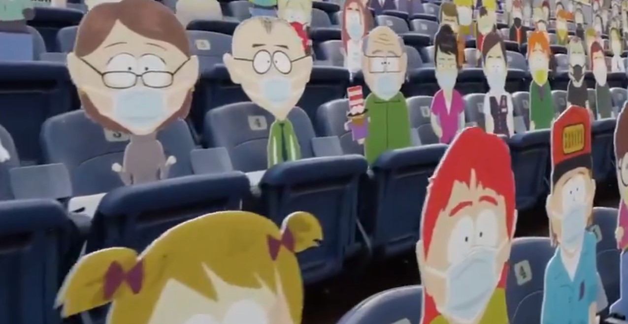 Герои «Южного Парка» вновь попали на футбольный матч в Денвере - изображение обложка