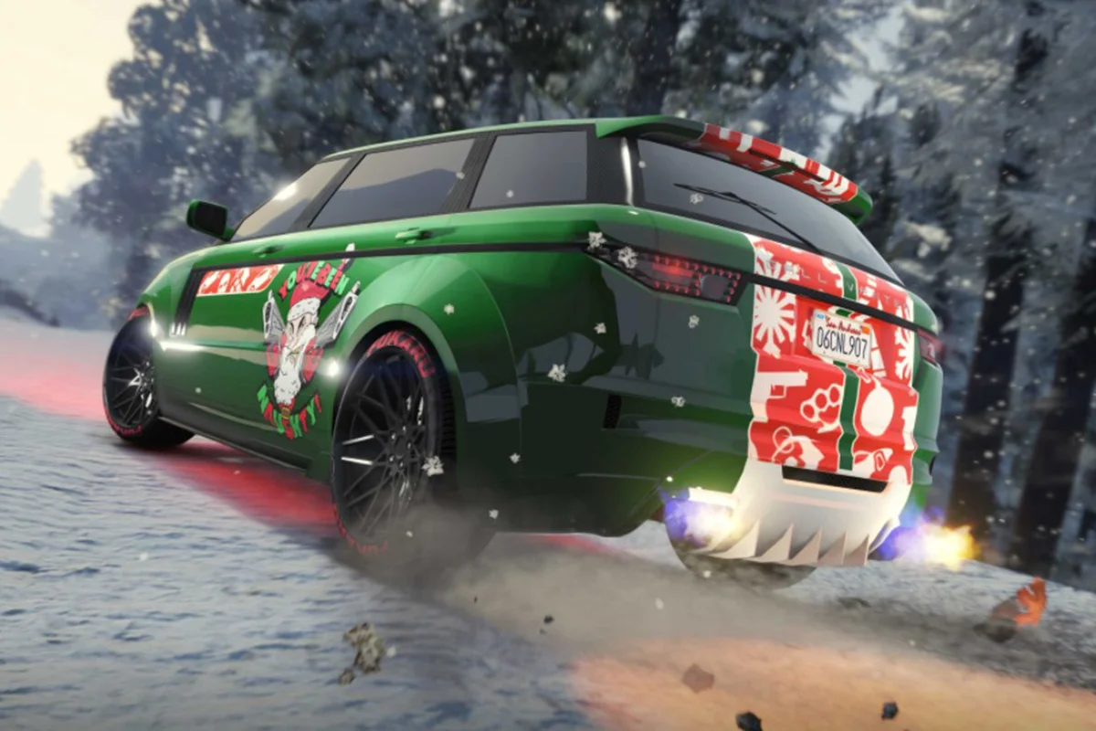 В GTA Online начался новогодний ивент с раздачей бесплатного автомобиля из The Contract - изображение 1