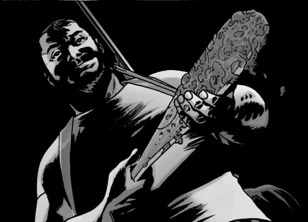 Предыстория Негана из «Ходячих мертвецов» попадет в юбилейное издание  - изображение обложка