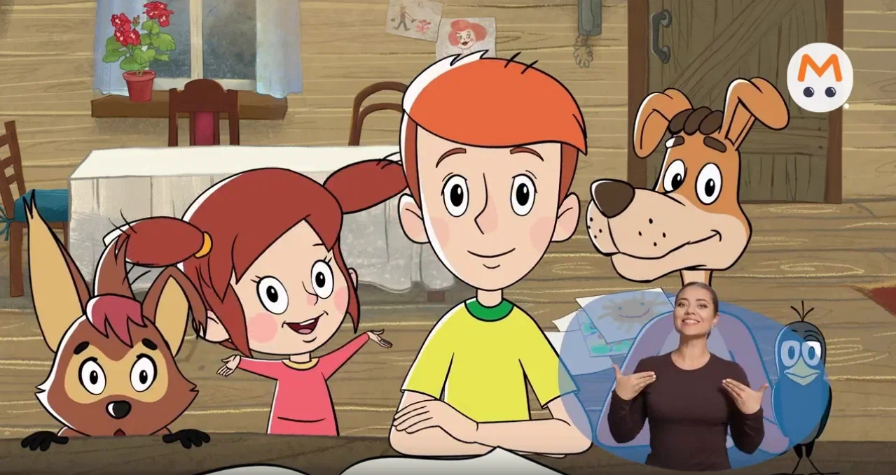 Обложка: кадр из сериала «Новое Простоквашино» (2018—…)