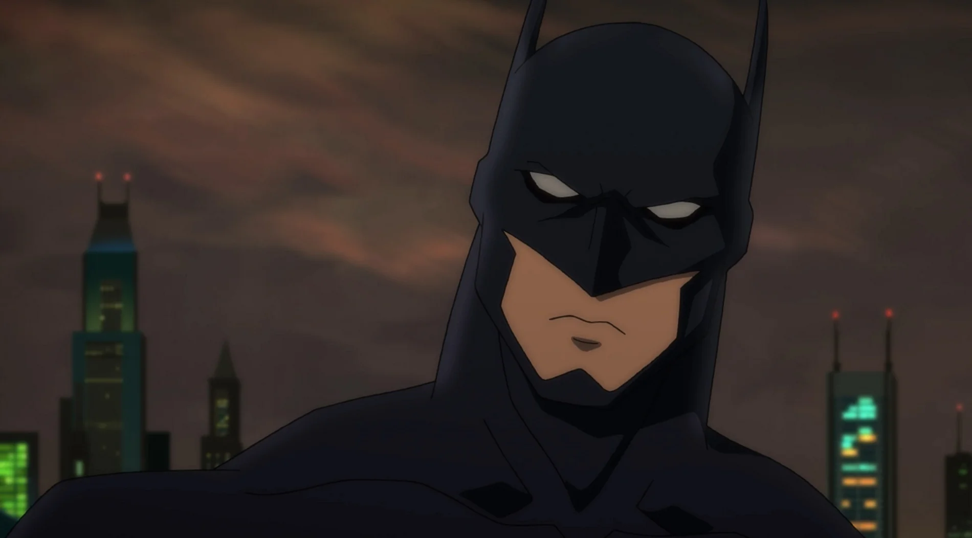 Кадр из анимационного фильма «Сын Бэтмена» (2014) 