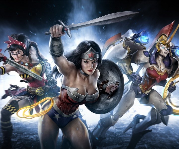 Чудо-женщину роботизировали в Infinite Crisis
 - изображение обложка