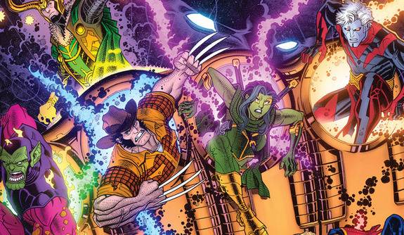 Что нужно читать, чтобы понять новый кроссовер о Камнях Бесконечности? - изображение обложка