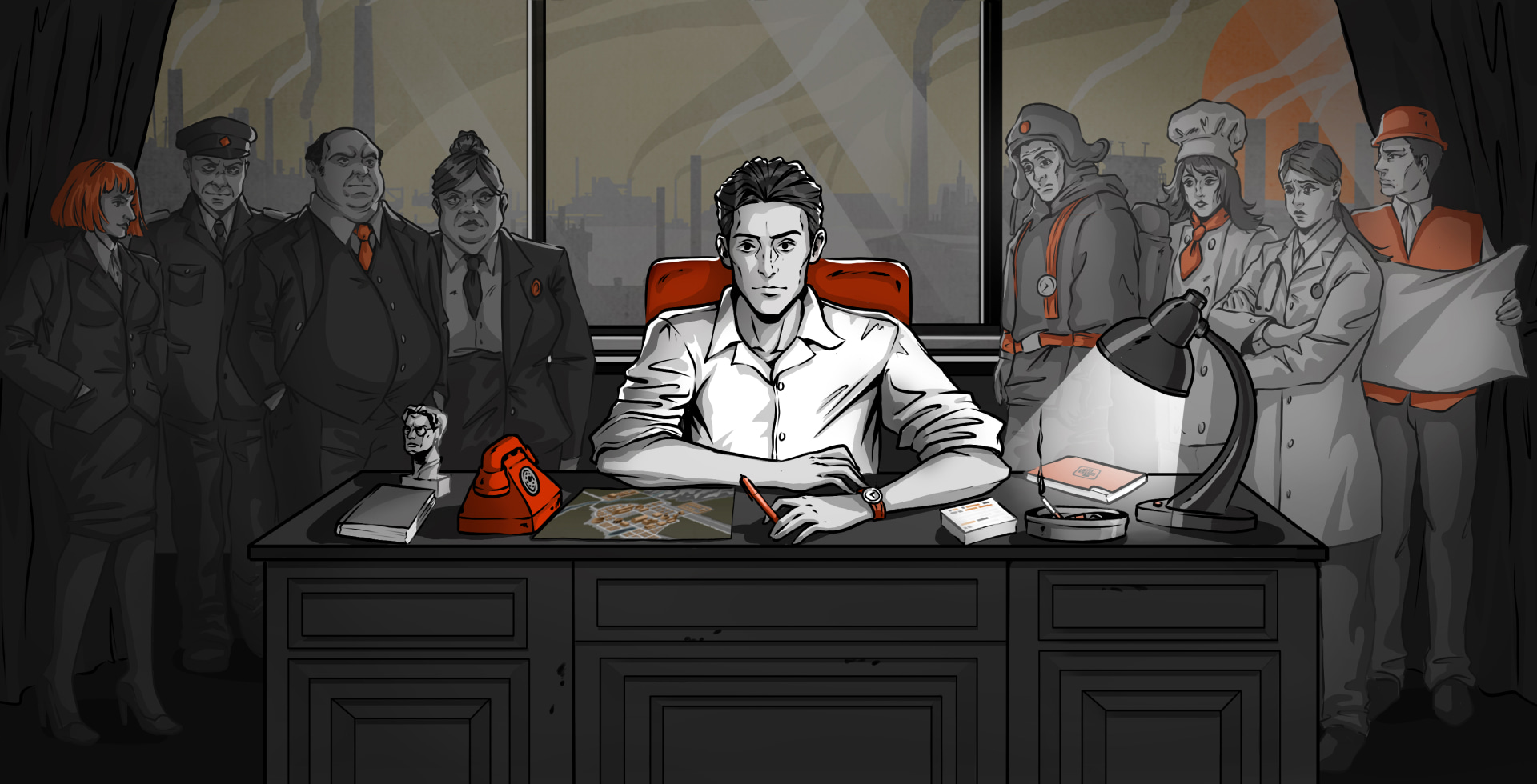 Остросоциальная игра For the People вышла в Steam и на портале 101XP.com - изображение обложка