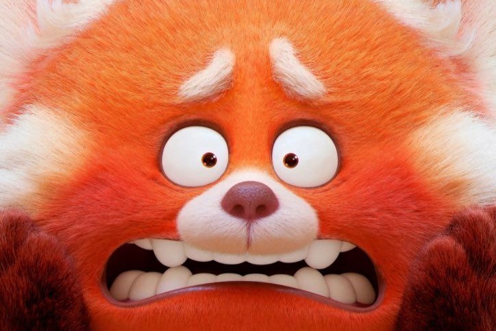 Вышел постер мультфильма «Я краснею» от Pixar, где девочка становится красной пандой - изображение обложка